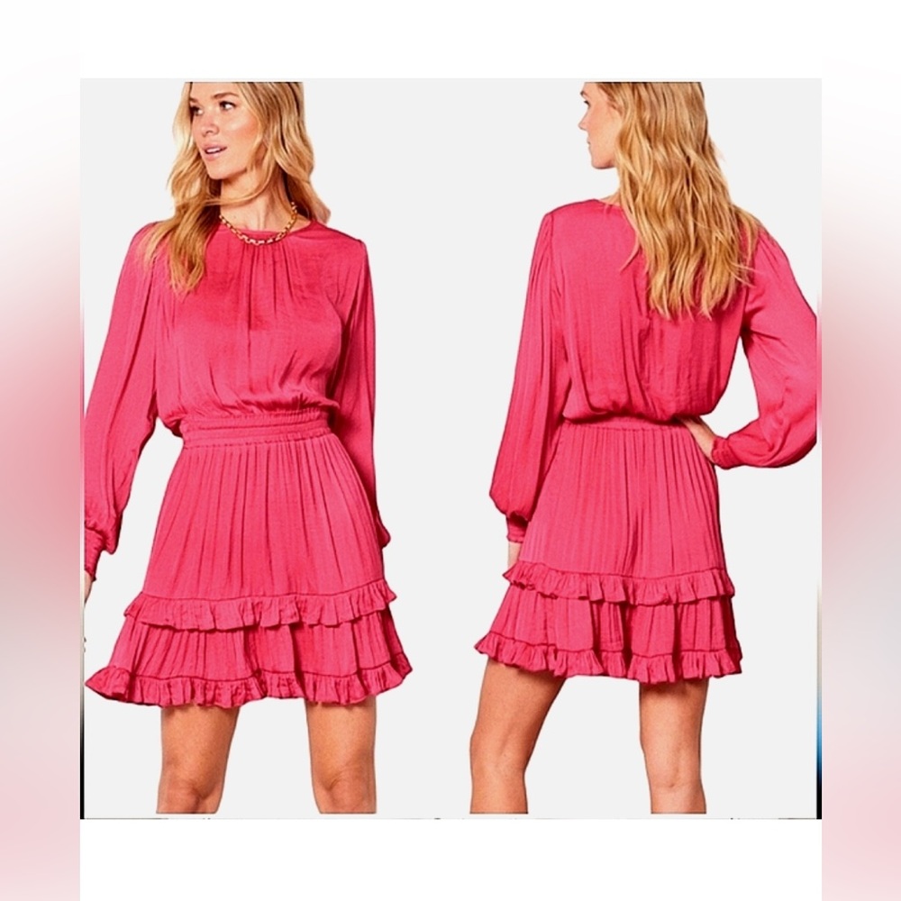 Evereve Fushia Pink “Hailey” Mini  Dress